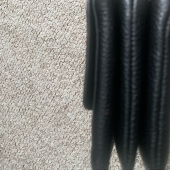 Black Coach Double ZIP Wallet EUC - Picture 13 of 15